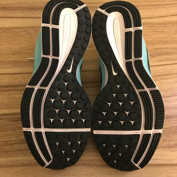 Nike Womens Air Zoom Pegasus 34 Blue/Green Running Shoes Size 8 880560-101 NWOB - Picture 7 of 7